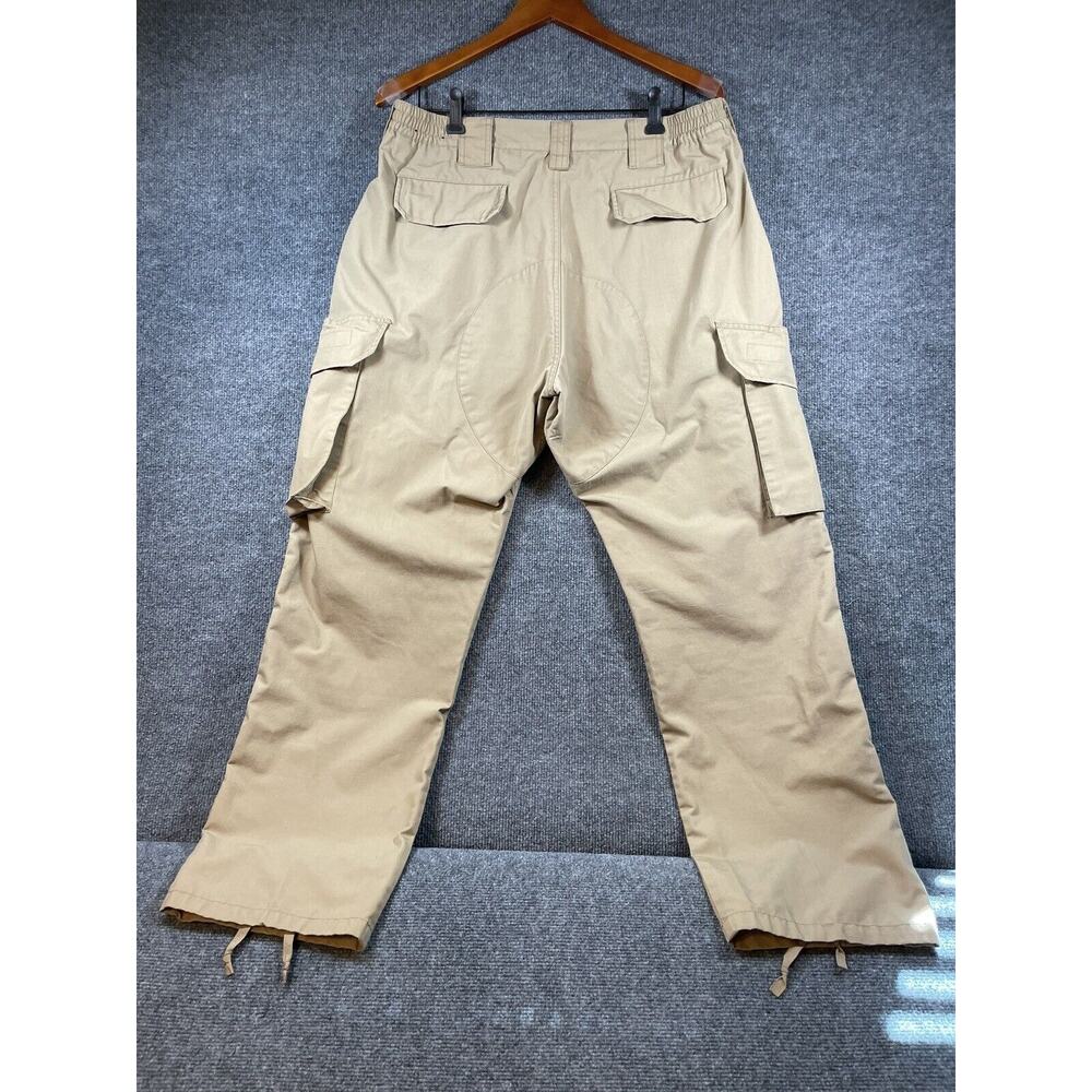 LA Police Gear Pants Mens 38 (34X30) Khaki Ripstop Tactical Basic Operator Cargo - Picture 11 of 13
